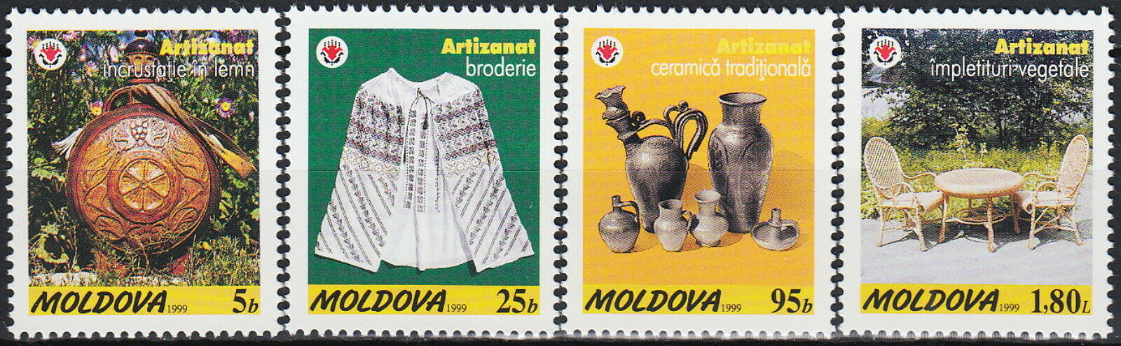 Moldova Arts & Crafts 1999 Mnh-3,50 Euro