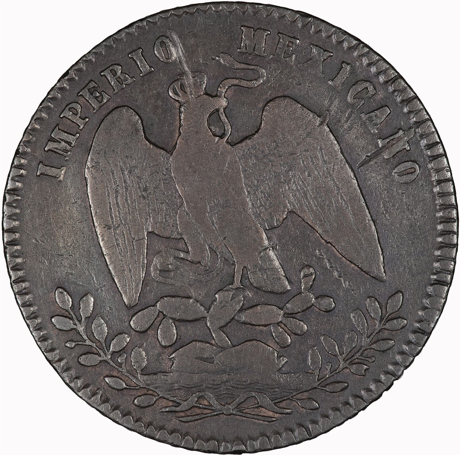 Mexico (empire Of Maximilian) 1864 Centavo Fine, Scarce One Year Type