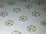 Craftbuddyus 20pcs 14mm Self Adhesive Diamante & Pearl Flowers Rhinestone Gems