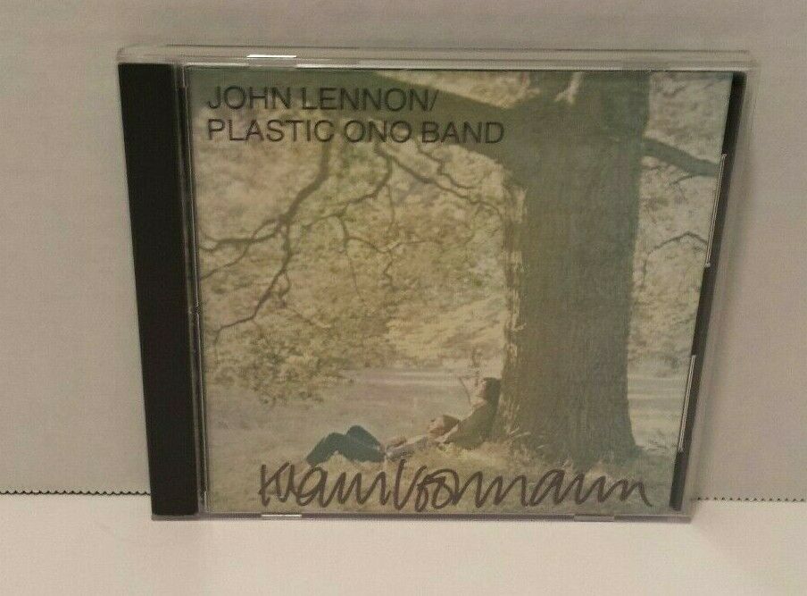Rare** John Lennon/plastic Ono Band Cd Cdp 7 46770 2 Signed By Klaus Voormann!