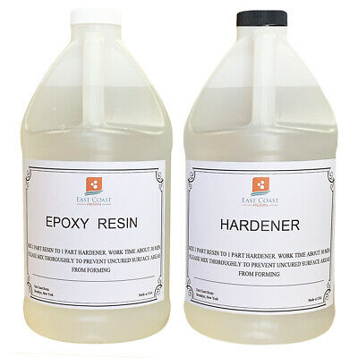 Epoxy Resin 1 Gal Kit (general Purpose) For Super Gloss Coating And Table Tops