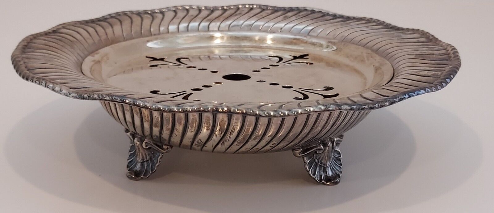 Dominick & Haff #1891/991s Sterling Silver Butter Dish With Insert