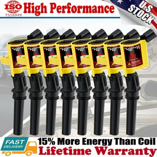 8 Ignition Coil Pack For Ford F150 Expedition 4.6l 5.4l 2000 2001 2002 2003 2004