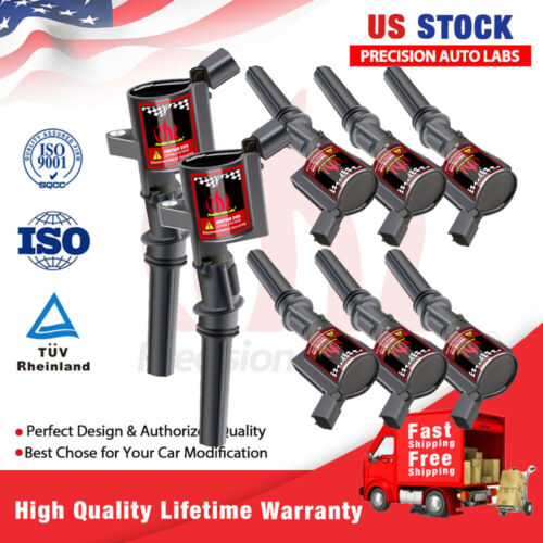 Ignition Coil Pack For 2000 2001 2002 2003 2004 Ford F150 Expedition 4.6/5.4l V8