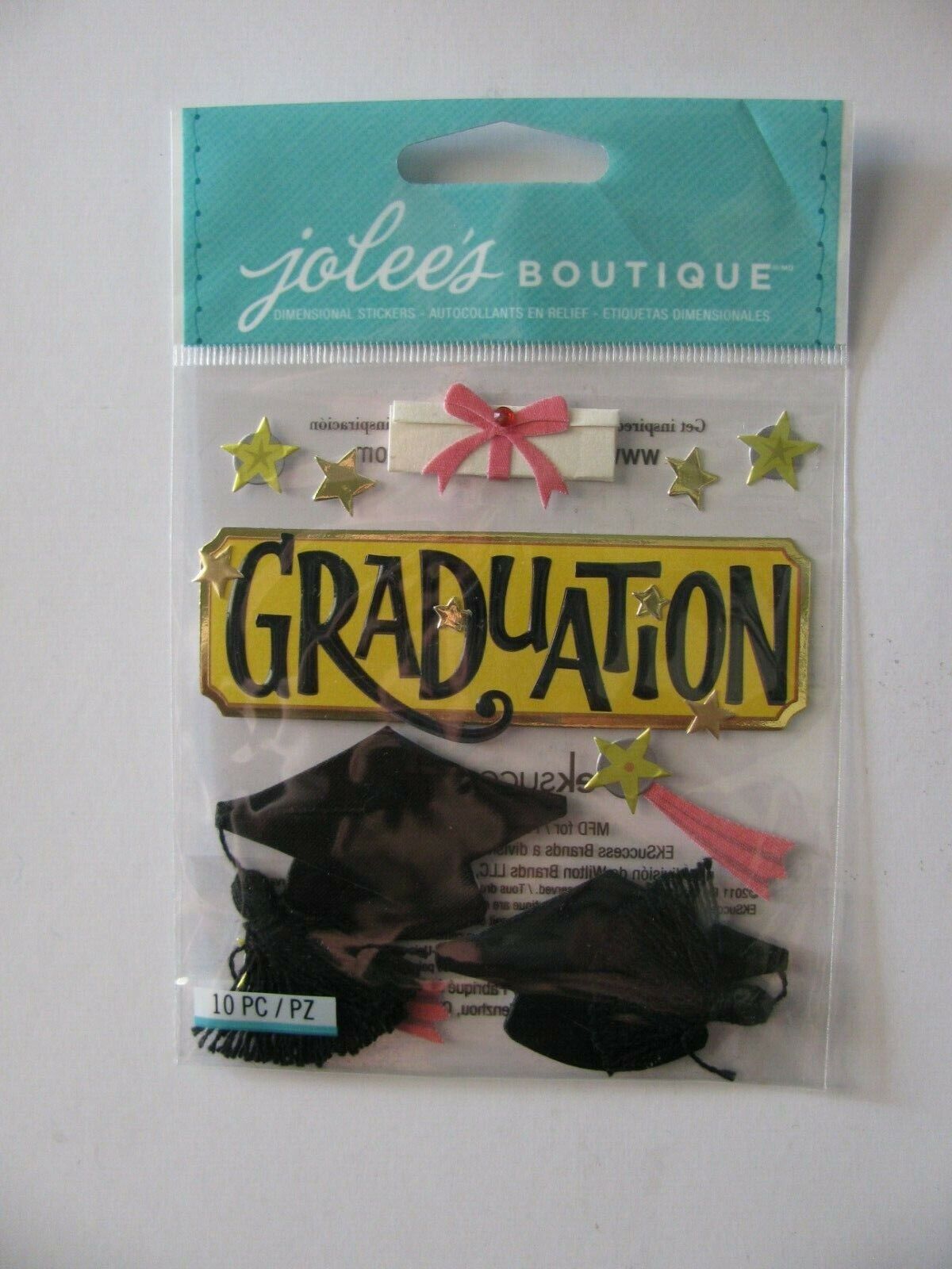 Jolee's Boutique Graduation Dimensional Embellishment Nip