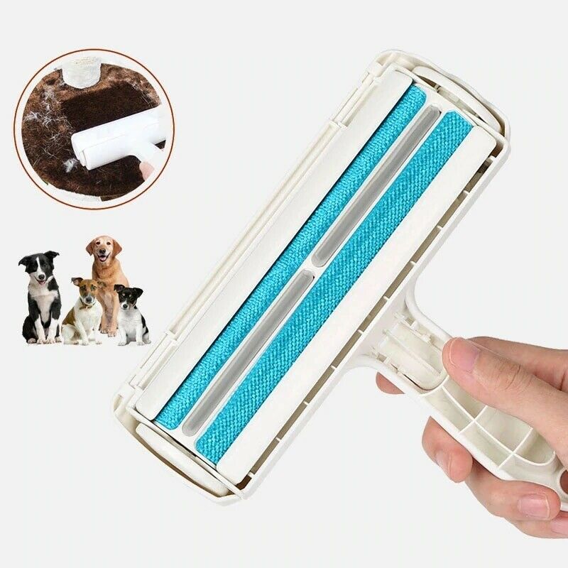 Pet Hair Remover Sofa Clothes Lint Cleaning Brush Dog Cat Fur Roller Reusable Us