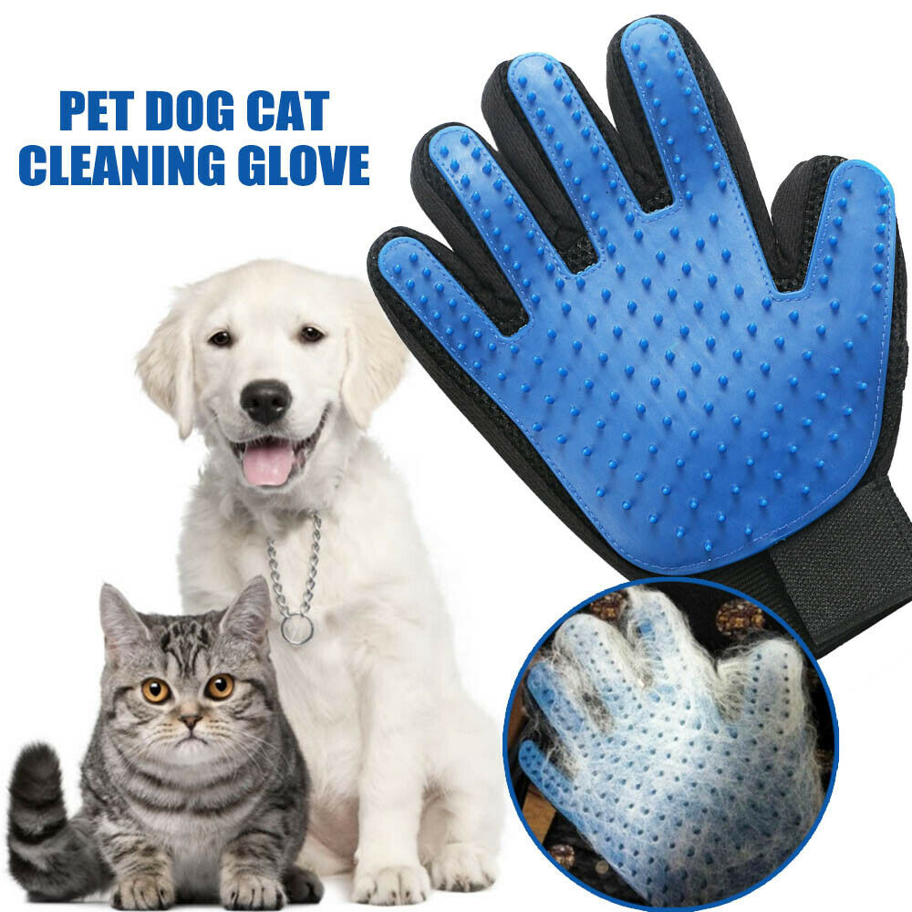 Cleaning Brush Magic Glove Pet Dog Cat Massage Hair Removal Grooming Groomer New