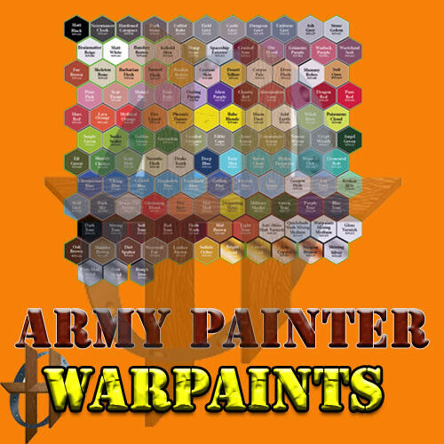Army Painter Authentic Warpaints Acrylic Paint 18ml Free Shipping $35+