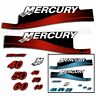 Mercury 40/50/60 Hp Outboard Decal Kit - Blue Or Red